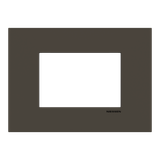 Frame - 1-gang / 3-modules - Niessen logo - Anthracite
