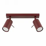 Ceiling lamp RING 2 burgundy