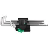 950/7 Hex-Plus Magnet 1 Stiftsleutelset, metrisch, verchroomd, 7-delig