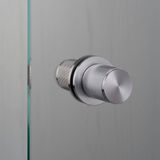 DOOR KNOB / FIXED / DOUBLE-SIDED / LINEAR / STEEL