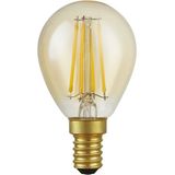 LED E14 Fila Ball G45x80 230V 470Lm 4.7W 922 AC Gold Dim
