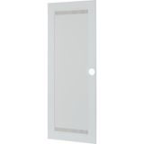 TM5-W-KLV Replacement door, WIFI, with vents,, white, 5-row, for flush-mounting (hollow-wall) compact distribution boards