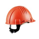 3M™ High Heat Hard Hat, Ratchet, Non vented, Dielectric 1000V, Leather