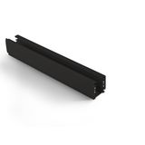 40001AL/B BLACK DALI TRACK SQUARE 1m