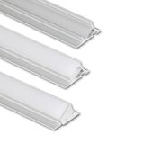 Wall aluminum profile NK, 36x19mm, matt diff, 1m