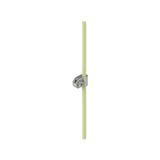 Metal revolving lever with adjustable fiber glass rod diameter 6x200 mm