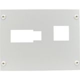 Mounting set for YELLOW tarification HxW=450+500x600mm, 400A white