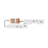 48V H-TRACK FLEX. ELECTRICAL CON. WHITE