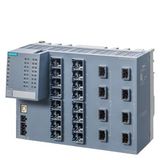 SCALANCE XCM324 managed layer 2 IE switch, 16 x 10/100/1000 Mbit/s RJ45