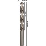 Metal drill bits HSS-G, DIN 338 11,4 x 94 x 142 mm 5 pcs.