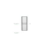 NSX Gen2 42U600mm Wide Curved Door Blk