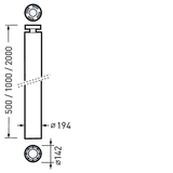 Mechanical accessories CS19 Anthracite 7544500