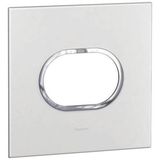 Arteor™ - Plate - American std - round - 3 modules - 4'' x 4'' - White