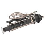 TOWER60 3PC FB 2RJ USB AC CORD