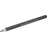 Polyolefine-photovoltaic cable, halogen free, Cableline, 2.5 mm², 47 x 0.25 mm, black, outer Ø 5 mm, 62.7430-91021