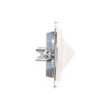 Transition adapter for 45x45 mm fitting type, (module), champagne matt