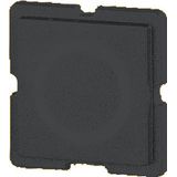 01TQ18 Button plate 18, black