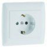 MONOBL SAF EARTH SOCKET (SKO TYPE) IVORY