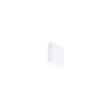 SUP2 TRACK U END PLATE ELECTR CON WH - Cover plate