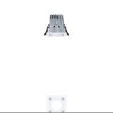 PANOS INF Q68 10W 930 LDO FL-SM WH - LED ceiling-recessed luminaire