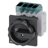 Switch disconnector 3LD3, Iu 25 A main control switch 3-pole