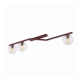 NATON 3 BURGUNDY TRANSPARENT