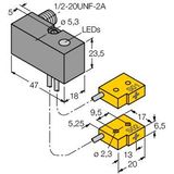 Inductive Sensor Monitoring Kit for Power Clamps   NI2-Q6.5-ADZ32-0.1-FSB5.4X4/S304