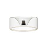 LED Clear Light Bulb Ghost Line Recessed Donut 195x83 6W 500Lm E27 2200K Dimmable - G02