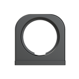 BFH-36-0 CONDUIT 1PC SUPPORT PA6 NW36 BLK