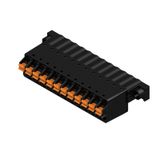 PCB plug-in connector, male plug, 5.08 mm, Number of poles: 12, 180°, PUSH IN with actuator, Clamping range, max. : 3.31 mm², Box