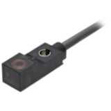 Miniature rectangular Inductive, front face sensing, unshielded, 2.5 mm, 2 wire DC, NO, 5 m robotic cable E2S 7108M