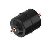 Hermetic bi-flow filter drier, DCB, 16 cu.in., Steel Cu-plated