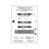 Calibration Conformance Test Card, 128 undated 3Z4U0181A