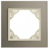 SINGLE FRAME TITANIUM/PEARL