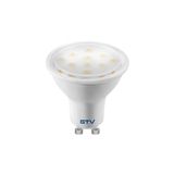 LED bulb, SMD 2835, 4000K, GU10, 4W, AC220-240V, beam angle 120°, 300 lm, 43 mA