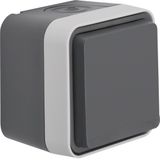 SCHUKO KD AP W.1 grey socket