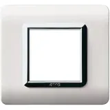 44 MOUL.FR PLATE WHIT.CHROM.FRAME2M