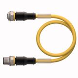 Actuator and Sensor Cable, PUR Extension Cable   RKC4.4T-3-RSC4.4T/TXY