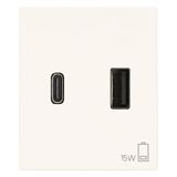 A+C USB power supply unit 15W 3A 5V 2M w