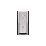 L.NOW - 1WAY SWITCH 2P 16AX 1M STEEL