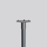 Pole mounting L 346 B 136 H 204 d 108 colour: uncoated