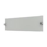ProfiSNAP Front Plate, for enclosure width 400mm, H=100mm, blind
