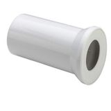 WC connection 110x400, white