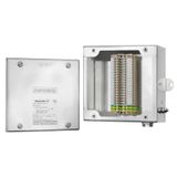 Klippon STB (Small Terminal Box), Terminal Box, stainless steel enclosure, Height: 190 mm, Width: 190 mm, Depth: 100 mm, Material: Stainless steel 1.4404 (316L), Mirror polished, silver