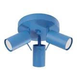 Ceiling lamp RING 3P azure