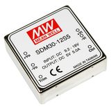 SDM30-24S5 DC/DC Converter 18-36V:+5V, 5A 25W, MEAN WELL