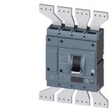 circuit breaker 3VA2 IEC Frame 1250 breaking capacity class M Icu=55 kA @ 415 V