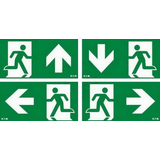Safety Sign Kit SafeLite SL20 SL24A 4pcs