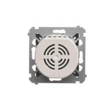 SAT-SAT-RTV double aerial socket, module, graphite mat