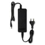 Power adapter 96W, DC12V/8A, IP20, black plastic, with plug